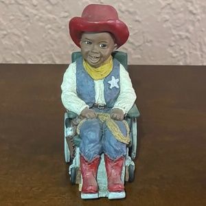 All God's Children "Justin" Figurine, Wheelchair #56